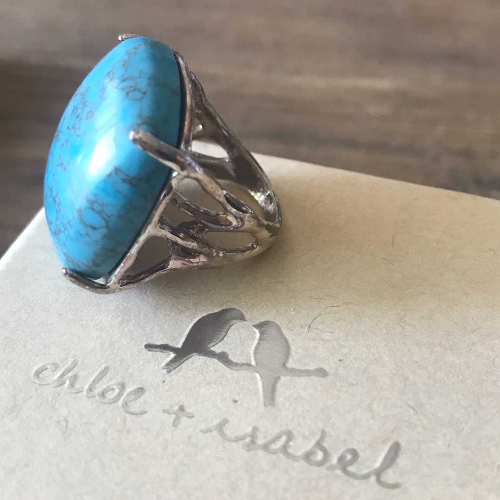 Branch Turquoise Ring 14$